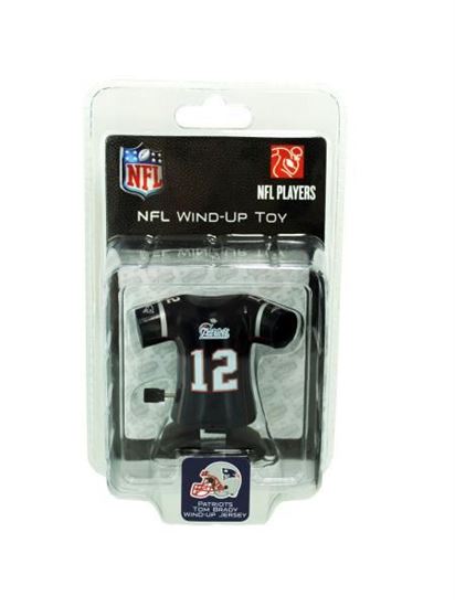 Picture of New England Patriots Tom Brady wind-up toy (Available in a pack of 8)