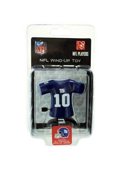 Picture of New York Giants Eli Manning wind-up toy (Available in a pack of 8)