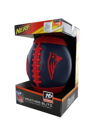 Picture of New England Patriots Nerf football (Available in a pack of 1)