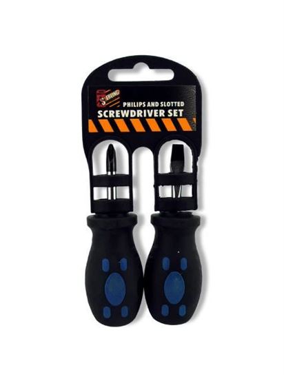 Picture of 2 piece screwdriver set (Available in a pack of 18)