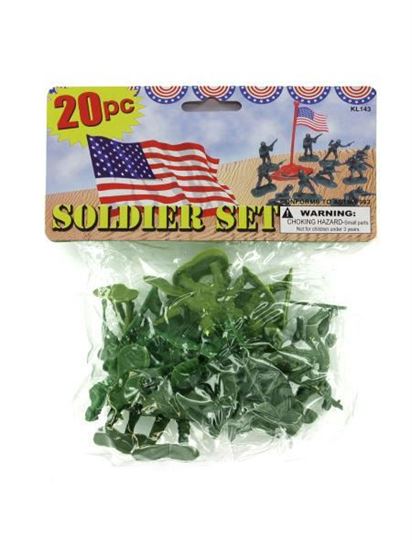 Picture of Plastic soldiers play set (Available in a pack of 24)