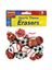Picture of Sports shape erasers (Available in a pack of 24)