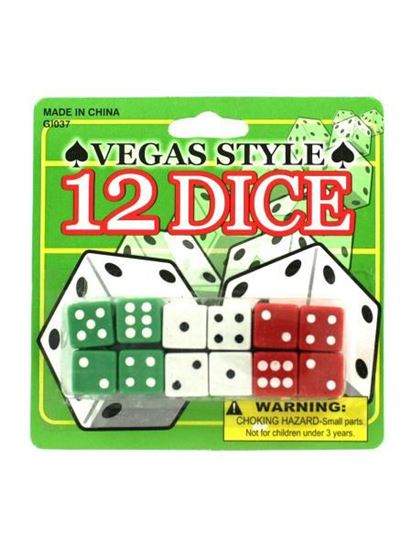 Picture of Vegas style dice (Available in a pack of 24)
