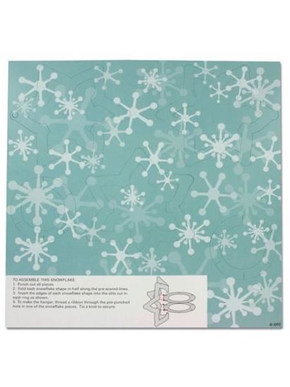 Picture of Snowflake And Star Ornament Kit (Available in a pack of 20)