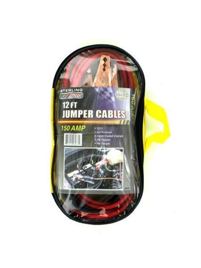 Picture of 12 Foot jumper cables (Available in a pack of 1)