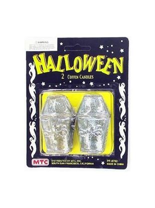 Picture of 2 pack coffin candles (Available in a pack of 24)