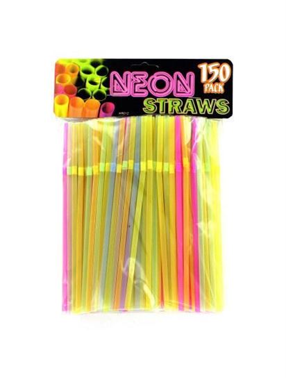 Picture of Neon party bending straws (Available in a pack of 25)