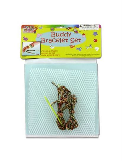 Picture of Buddy bracelet craft set (Available in a pack of 24)