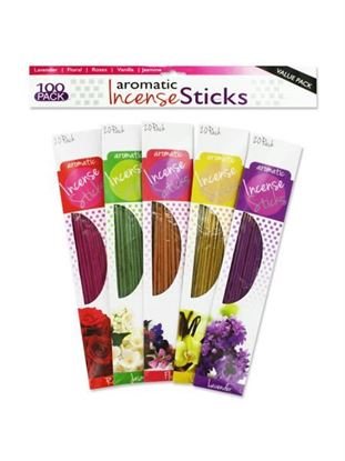 Picture of 5 pack aromatic incense sticks (100 piece per pack) (Available in a pack of 12)