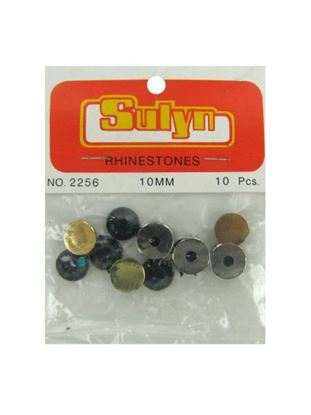 Picture of 10MM green rhinestones (Available in a pack of 24)