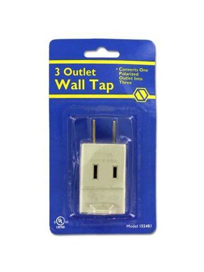 Picture of 3-outlet wall tap (Available in a pack of 18)