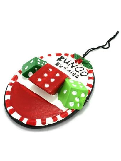 Picture of Bunco Buddies ornament (Available in a pack of 24)