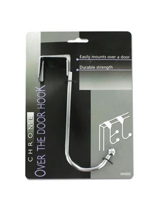 Picture of Deluxe chrome over-the-door hook (Available in a pack of 24)