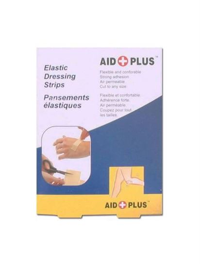 Picture of Elastic dressing strips for first aid, pack of 10 (Available in a pack of 24)