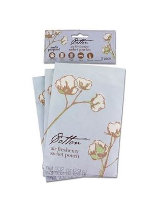 Picture of Air freshener sachets, pack of 3, assorted scents (Available in a pack of 24)