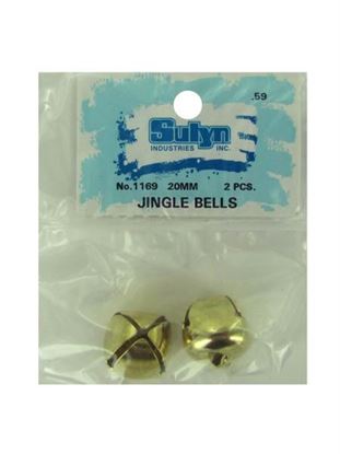 Picture of Gold jingle bells, pack of 2 (Available in a pack of 24)