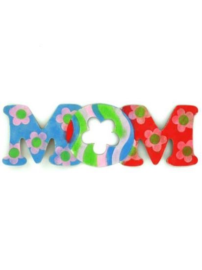 Picture of 24 'Mom' Shaped Sand Art Sets (Available in a pack of 24)