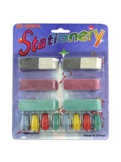 Picture of Erasers, pack of 14 assorted sizes (Available in a pack of 24)