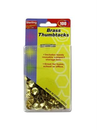 Picture of Brass thumbtacks (Available in a pack of 24)
