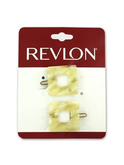 Picture of Square barrettes, pack of 2 (Available in a pack of 20)