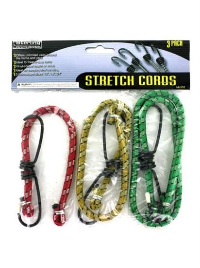 Picture of Assorted size stretch cords (Available in a pack of 24)