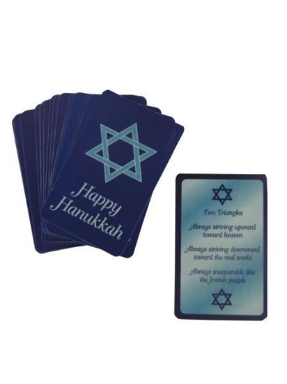Picture of Hanukkah Prayer Wallet Cards (Available in a pack of 30)