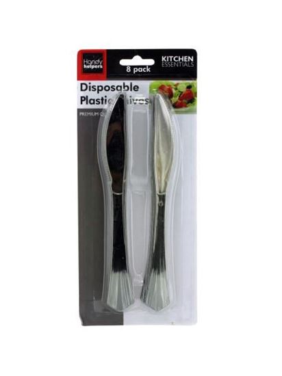 Picture of Disposable plastic knives (Available in a pack of 12)