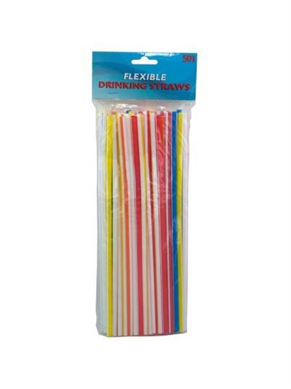 Picture of Flexible drinking straws (Available in a pack of 12)
