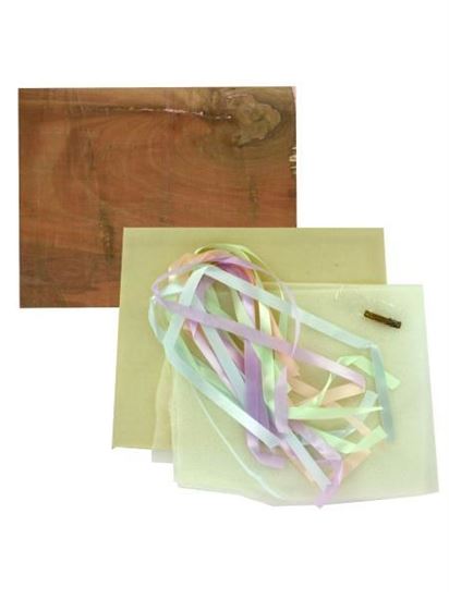 Picture of Baby Ribbon Picture Board Craft Kit (Available in a pack of 5)