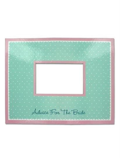 Picture of Bridal Bliss Advice Mat Photo Frame (Available in a pack of 20)