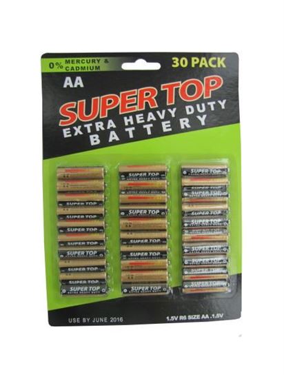 Picture of 30 Pack AA Batteries (Available in a pack of 6)