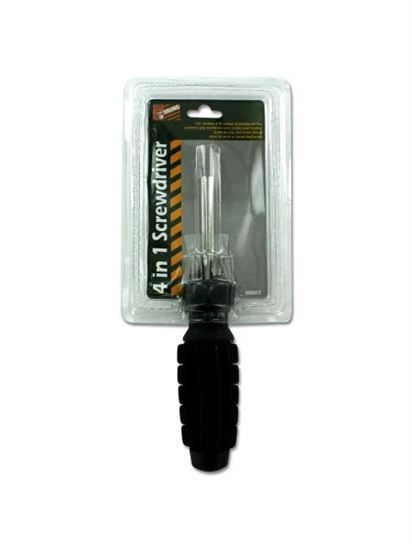 Picture of Four-in-one screwdriver set (Available in a pack of 24)