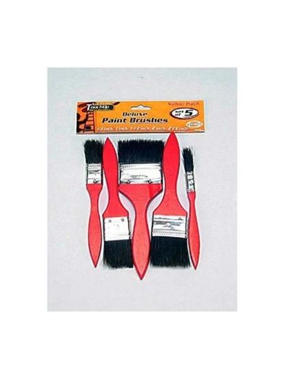 Picture of 5 Pack deluxe paint brushes (Available in a pack of 24)