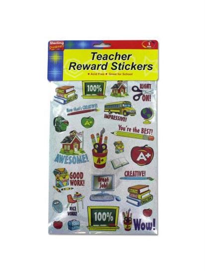 Picture of Teacher award sticker sheet (Available in a pack of 24)