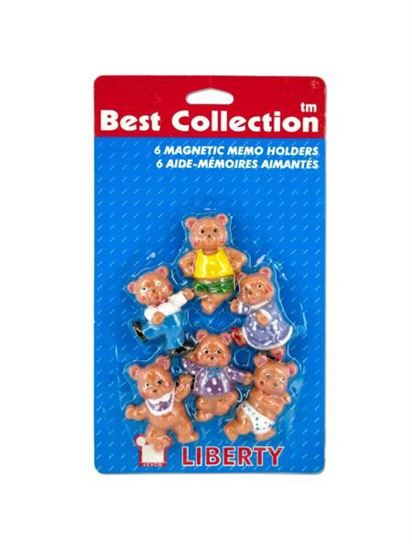 Picture of Bear magnets, pack of 6 (Available in a pack of 24)