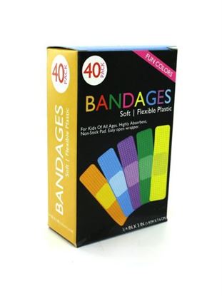 Picture of Fun color bandages (Available in a pack of 24)