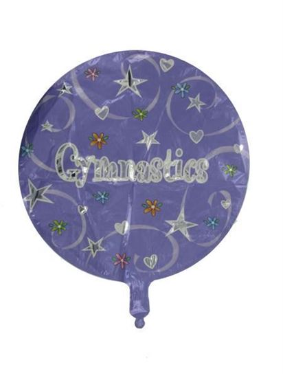 Picture of Gymnastics mylar balloon (Available in a pack of 24)