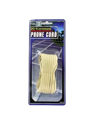 Picture of 20' Extension telephone cord (Available in a pack of 24)