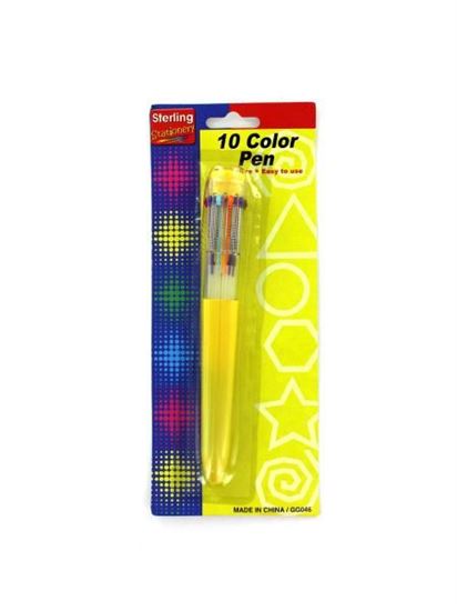 Picture of 10 color pen (Available in a pack of 24)