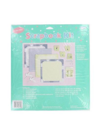 Picture of Mod moms shower scrapbook kit (Available in a pack of 15)