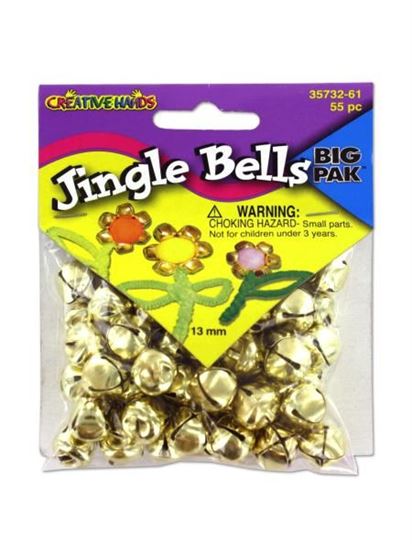 Picture of 13mm Gold jingle bells (Available in a pack of 24)