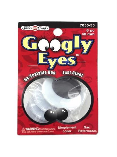 Picture of Jumbo craft googly eyes (Available in a pack of 18)