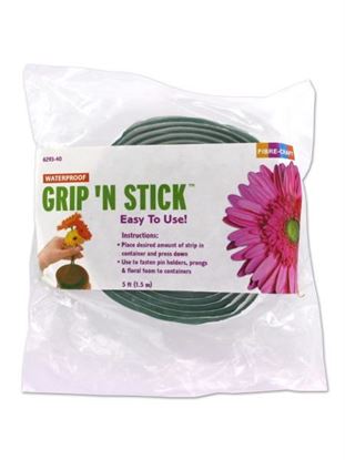 Picture of Grip and stick floral tape, 5 feet (Available in a pack of 18)