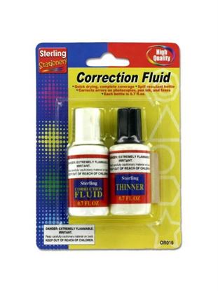Picture of Correction fluid set (Available in a pack of 24)