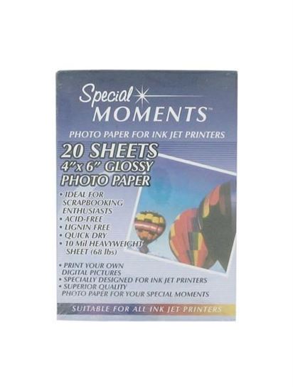 Picture of 20 sheets photo paper (Available in a pack of 30)