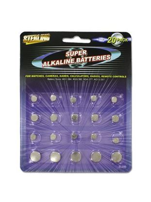 Picture of Alkaline button batteries (Available in a pack of 24)