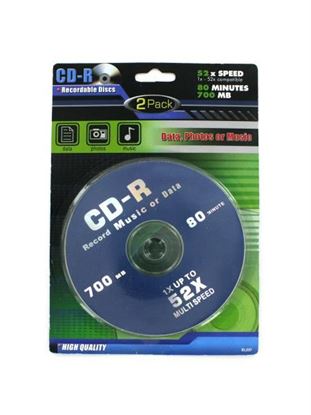 Picture of 700 mb CD-R recordable discs (Available in a pack of 24)