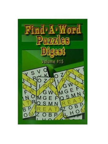 Picture of Big print find a word puzzle (Available in a pack of 24)
