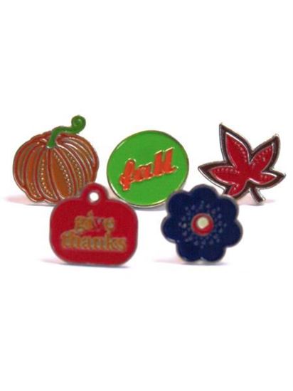 Picture of Harvest enamel brads (Available in a pack of 24)