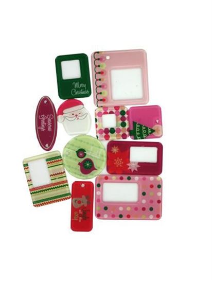 Picture of Acrylic holiday frames and tags (Available in a pack of 48)